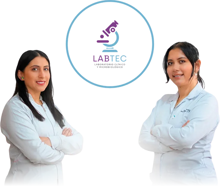El equipo de bioquímicas del laboratorio